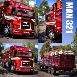 MAN 26.321 KAMYON MODU - KOCA KAFA MAN -