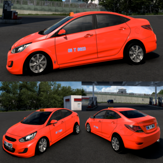 HYUNDAI ACCENT BLUE