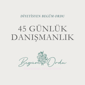 45 GÜNLÜK ONLINE BESLENME DANIŞMANLIĞI PAKETİ