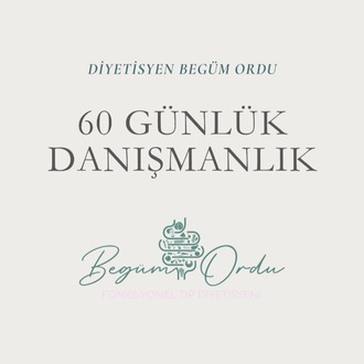 60 GÜNLÜK ONLINE BESLENME DANIŞMANLIĞI PAKETİ