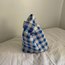 Gingham Torba Çanta - Ön sipariş