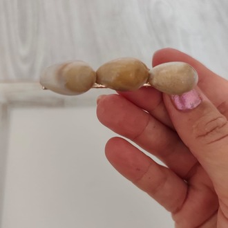 G13- G10- KEMİK ROMANTİK TOKA 5'Lİ