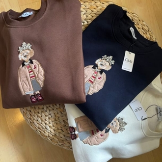HA1 - Kahverengi Ayıcıklı Marka Sweat