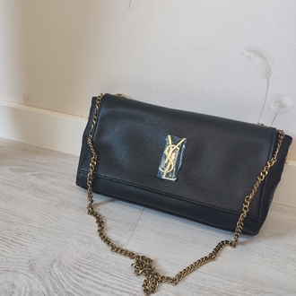 Çift taraflı Marka Çanta (YSL) siyah