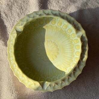 Green Retro Kül Tablası
