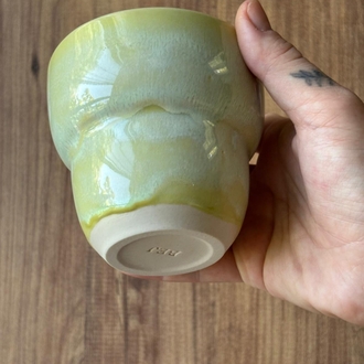 Green Ice Cream Mug 