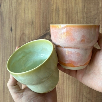 Green Ice Cream Mug 