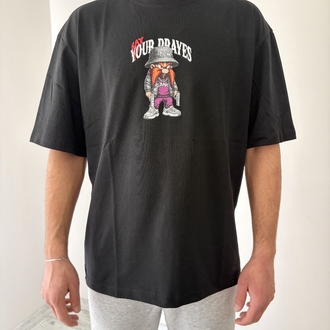 Yosemite Sam Oversize Siyah Tişört