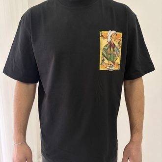 Redkit Oversize Siyah Tişört