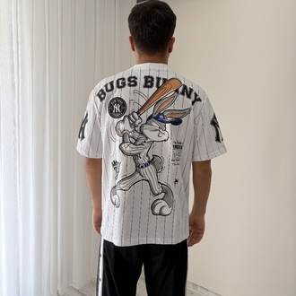 Bugs Bunny Oversize Beyaz Tişört