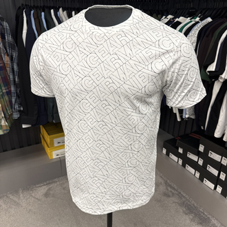 Armanı exchange dijital baskı T-shirt (26609-beyaz)