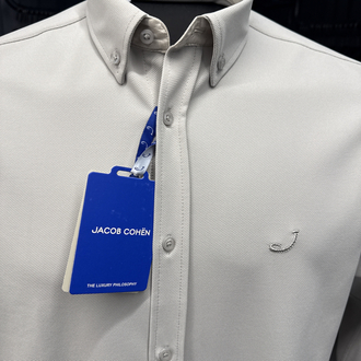 Outlet ürünü Jacob Cohen Kırışmayan Gömlek (9502-Taş)