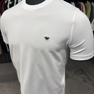 İthal Dior Kırışmayan Kumaş T-shirt (388-Beyaz)