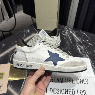 Golden Goose Superstar Sneaker-(Mavi)  (İTHAL ÜRÜN)