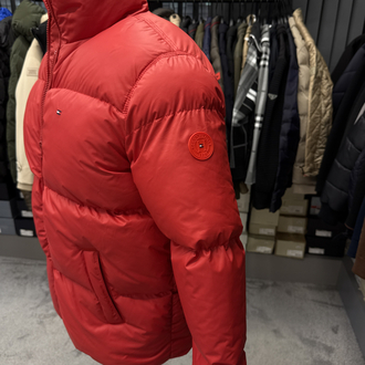 OUTLET T.H Şişme Dolgulu Mont (38027-Kırmızı)