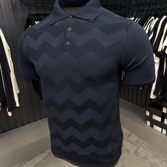 İthal KİTON Triko Polo Yaka (24160-Koyu Laciver)