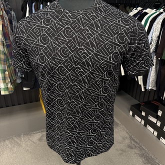Armanı exchange dijital baskı T-shirt (26609-siyah)