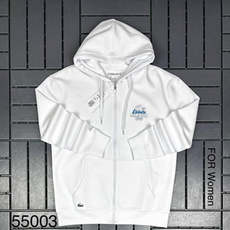 KADIN Kapüşonlu Sweat (Beyaz)-55003-