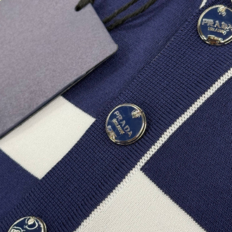 İthal PRADA Triko Polo Yaka (5532-Lacivert)