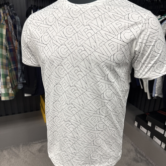 Armanı exchange dijital baskı T-shirt (26609-beyaz)