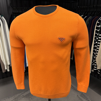 Outlet ürünü İthal Prada Triko (9429-Turuncu)