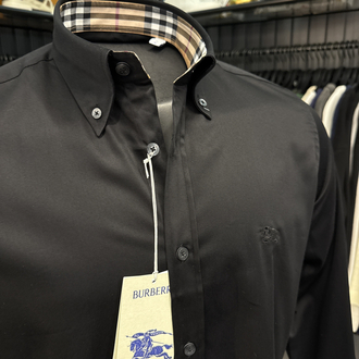 OUTLET ÜRÜNÜ Burberry İthal Gömlek (4041-Siyah)