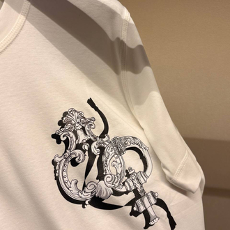 İthal Hermes T-shirt (4568-Beyaz)