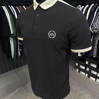 Armanı Exchange Polo Yaka (Siyah-Kodu-26606)