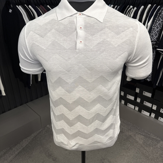 OUTLET ÜRÜNÜ İthal KİTON Triko Polo Yaka (24160-Beyaz)