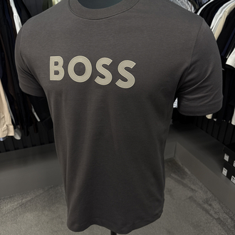 BOSS T-shirt (5826-Koyu kahve)