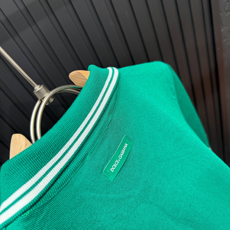 İthal DOLGE GABBANA Triko Polo Yaka (5558-YEŞİL)
