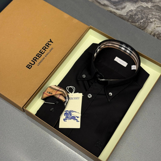 OUTLET ÜRÜNÜ Burberry İthal Gömlek (4041-Siyah)