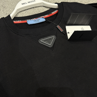 KADIN PRADA  Sweat (siyah)