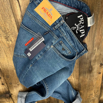 Prada Kot Pantolon (1143-Mavi)
