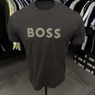 BOSS T-shirt (5826-Koyu kahve)