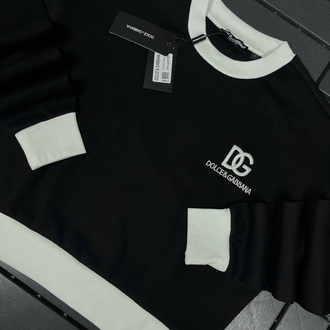 KADIN Dolce Gabbana Crop Sweat (5178-Siyah)