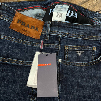 Prada Kot Pantolon (1331-Koyu Mavi)