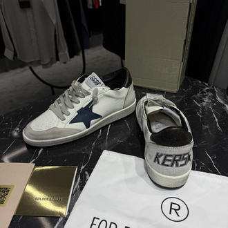 Golden Goose Superstar Sneaker-(Mavi)  (İTHAL ÜRÜN)