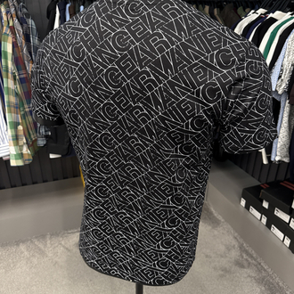Armanı exchange dijital baskı T-shirt (26609-siyah)