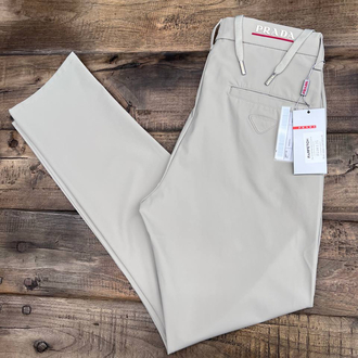 Prada Kırışmayan Kumaş Jogger Pantolon(1361-Taş)