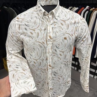 Etro Keten Gömlek (2132-Vizon)