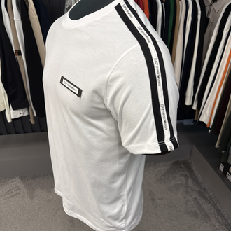 EA7 omuz detaylı T-shirt (26703-Beyaz)