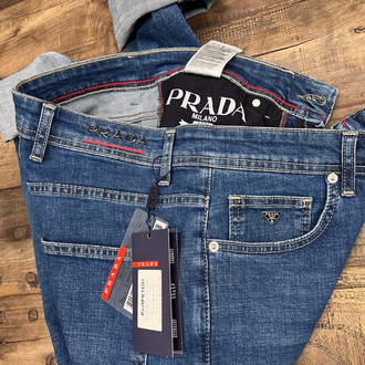 Prada Kot Pantolon (1417-Mavi)