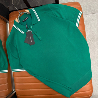 İthal DOLGE GABBANA Triko Polo Yaka (5558-YEŞİL)