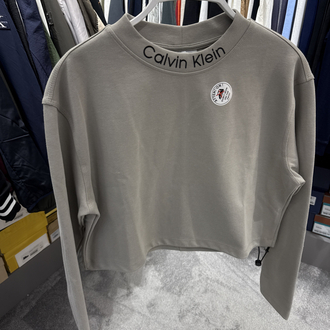 KADIN Crop Sweat (Gri)-5124-