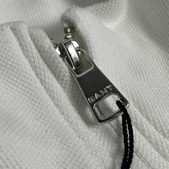 KADIN Gant Yarım Fermuarlı Sweat (55011-Beyaz)