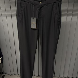 Boss Kırışmayan Kumaş Jogger Pantolon(1088-siyah)