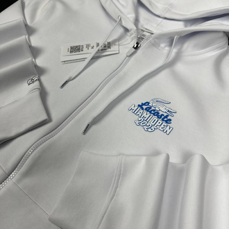 KADIN Kapüşonlu Sweat (Beyaz)-55003-