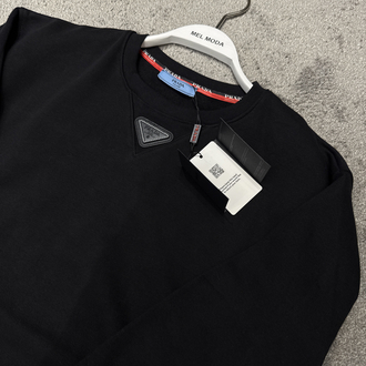 KADIN PRADA  Sweat (siyah)
