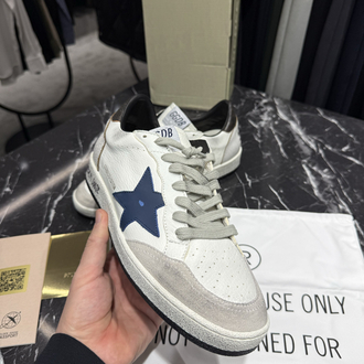 Golden Goose Superstar Sneaker-(Mavi)  (İTHAL ÜRÜN)